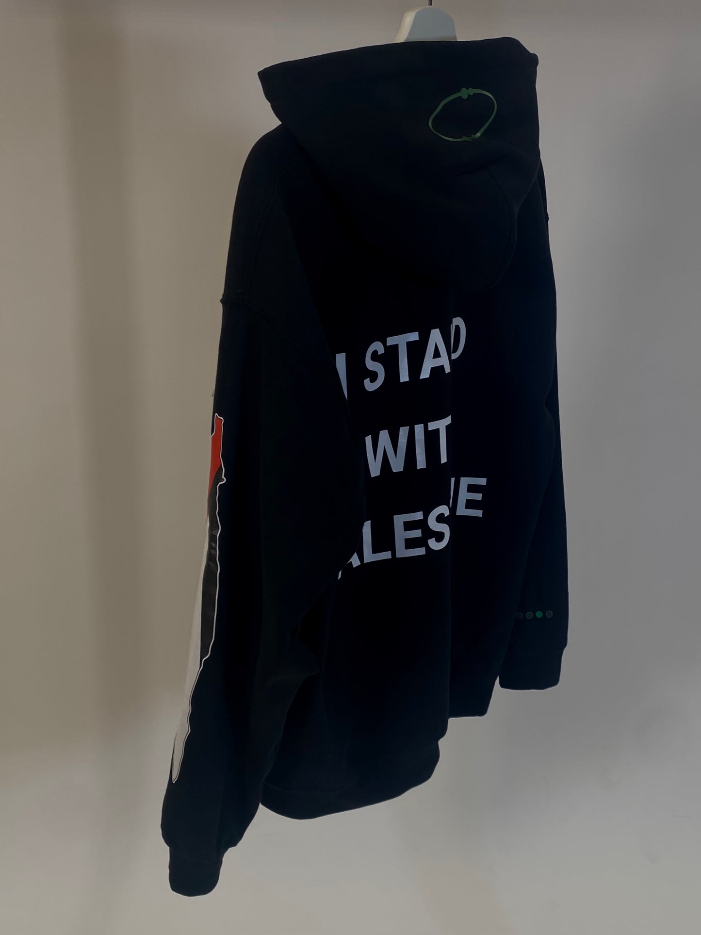 'I Stand with Palestine' Oversized Hoodie